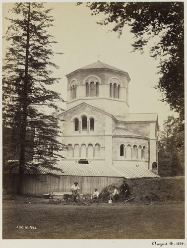 Construction of the Mausoleum at Frogmore Construction of the Mausoleum at Frogmore