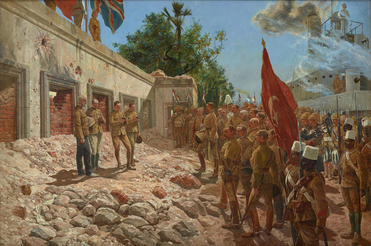 The Memorial Service for General Gordon, 4 September 1898 The Memorial Service for General Gordon, 4 September 1898