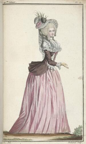 Cabinet des modes : costumes of the ladies of Paris from 1785-86 ; v. 1