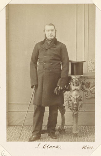 J. Clarke. 1864. [Royal Household Portraits. Volume 54. ]