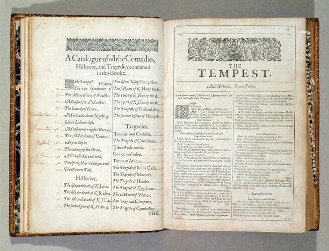 Comedies, histories and tragedies, published according to the true originall copies / William Shakespeare