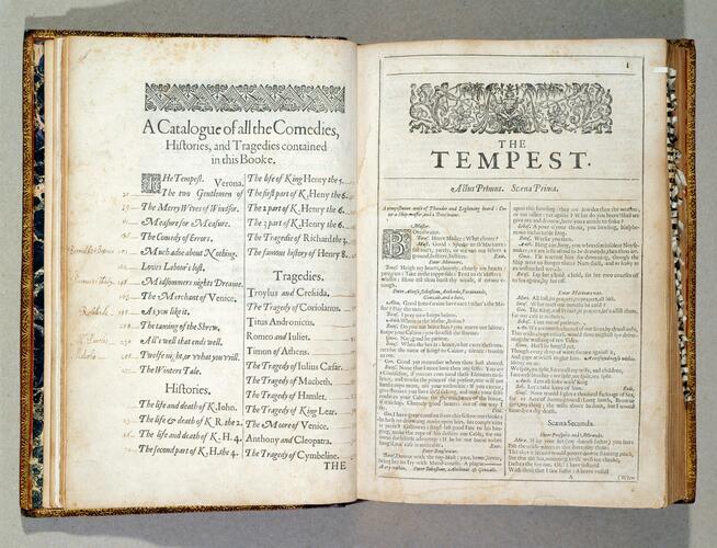 Comedies, histories and tragedies, published according to the true originall copies / William Shakespeare Comedies, histories and tragedies, published according to the true originall copies / William Shakespeare