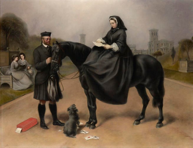Queen Victoria (1819-1901) at Osborne