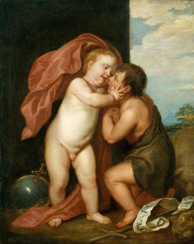 The Infant Christ and St John the Baptist
