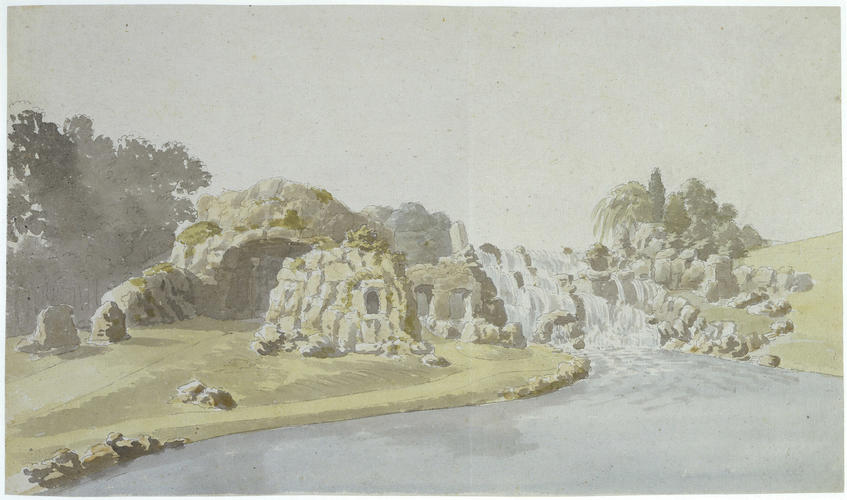 A design for a grotto and cascade at Virginia Water