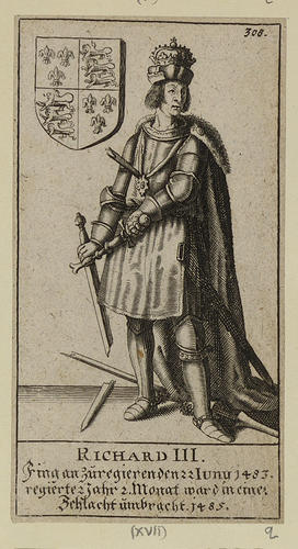 Master: [Kings and Queens of England from William I to Charles II]
Item: RICHARD III