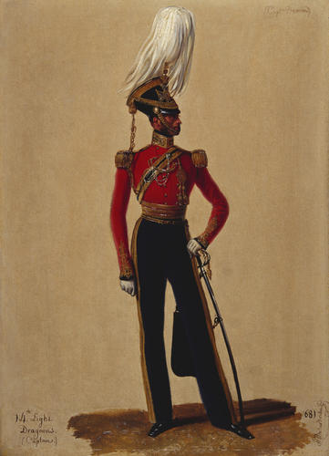 Captain James Massey Dawson, 14th (The King's) Light Dragoons Captain James Massey Dawson, 14th (The King's) Light Dragoons
