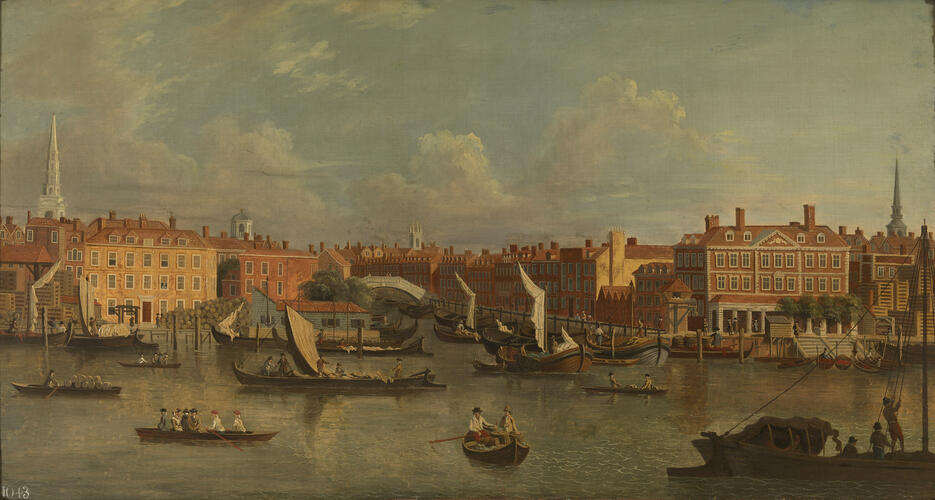The Thames and the Fleet Canal