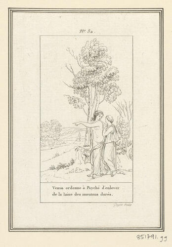 Master: Musee des Monuments Francais. Description des Vitraux Anciens et Modernes [. . . ]; ornee de gravures, et notamment de celles de la Fable de Cupidon and Psyche, d'apres les dessins de Raphael.