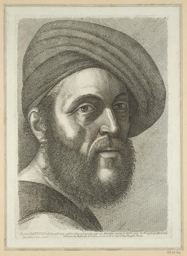 Head of Andrea Navagero [from Raphael's 'Portrait of Andrea Navagero and Agostino Beazzano']