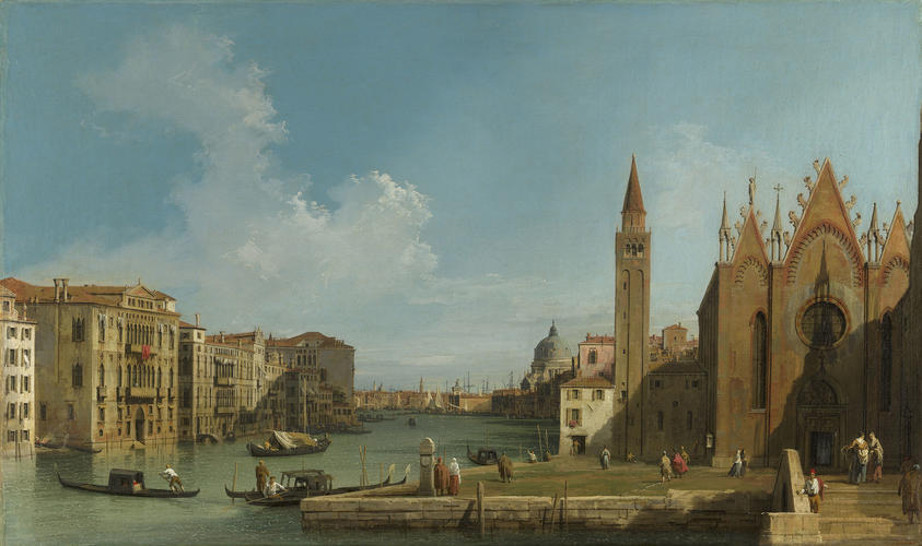 The Grand Canal looking East from the Carita towards the Bacino