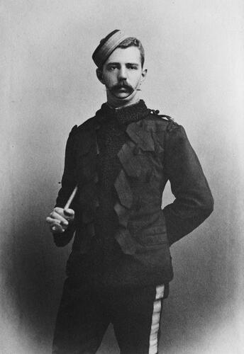 Captain WM Marter (1st Dragoon Guards) died 3rd April 1900 of wounds received 29th March 1900: Anglo-Boer War, 1900