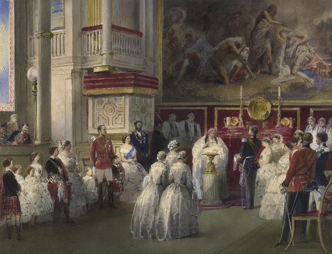 Christening of Princess Beatrice, 16 June 1857 Christening of Princess Beatrice, 16 June 1857