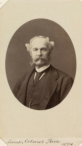 Lieutenant-Colonel Rich. [Photographs, English Portraits. Volume 70. ]