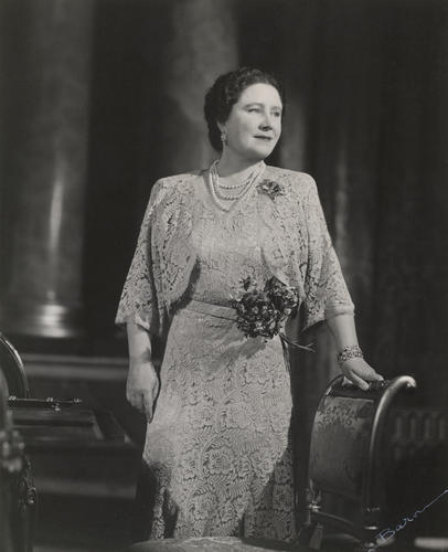 Queen Elizabeth, later Queen Elizabeth The Queen Mother, Buckingham Palace