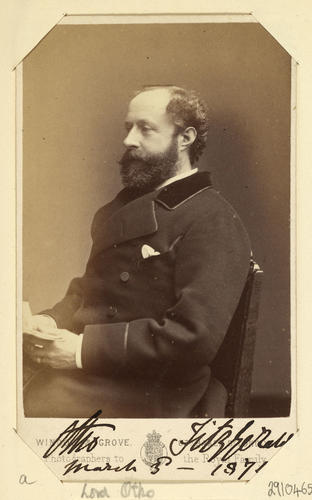 Lord Otho Fitzgerald. March 1871. [Royal Household Portraits. Volume 55. ]