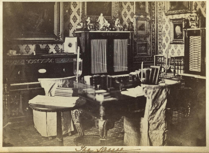 'The same'; Prince Albert's (1819-61) Sitting room, Windsor Castle