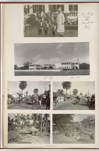 Photograph of Sir Pratap Singh and the Ampthill boys, Government House, Madras, 28 January 1906