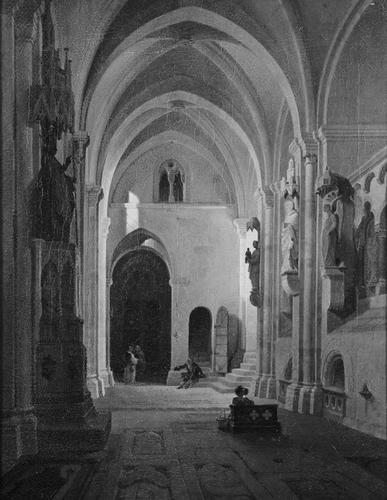 Interior of the Cathedral at Bamberg