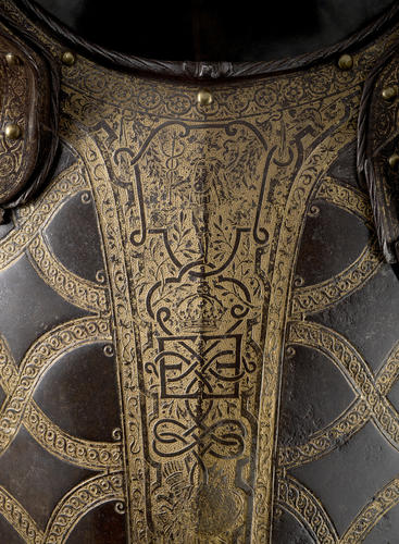 Armour garniture of Sir Christopher Hatton for the field, tourney, tilt and barriers Armour garniture of Sir Christopher Hatton for the field, tourney, tilt and barriers