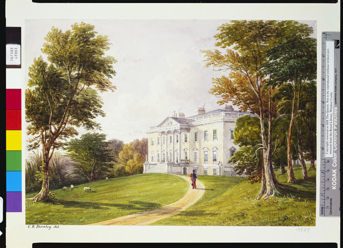 Claremont House: the south front