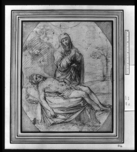 The Virgin Mourning over the Dead Christ