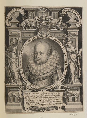 FRIDERICVS D. G. DVX WIRTEMB et TECC