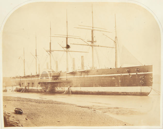 The 'Great Eastern' lying opposite Milford Haven