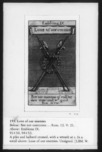 Love of our enemies Love of our enemies