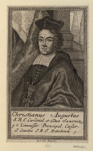 Christianus August S. R. E Cardinal et Dux Saxoniae