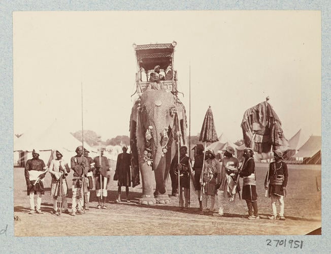 Maharajah of Oorcha and State Elephant: Prince of Wales Tour of India 1875-6 (vol. 6) Maharajah of Oorcha and State Elephant: Prince of Wales Tour of India 1875-6 (vol. 6)