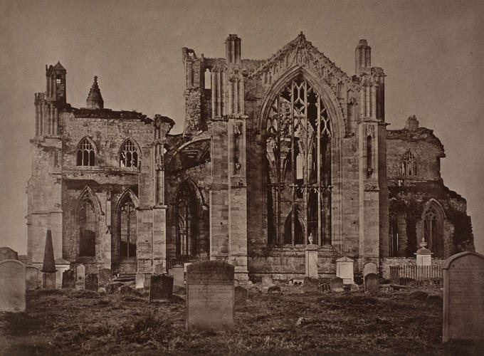 East View of Melrose Abbey