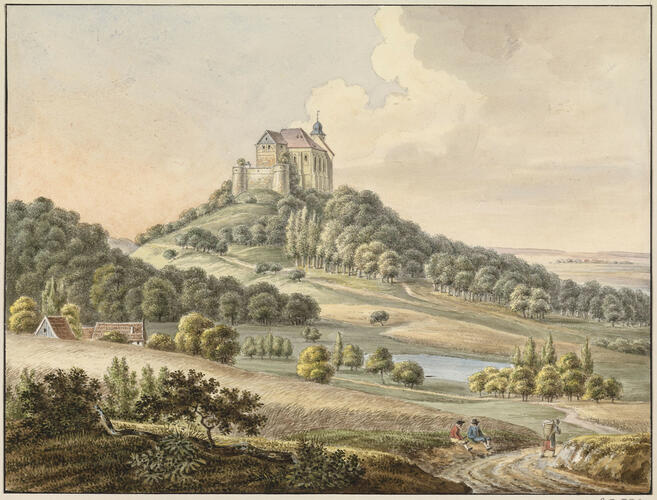 Schloss Callenberg from the north Schloss Callenberg from the north