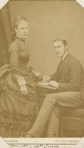 Hon: Mr and Mrs Finch. [Photographs, English Portraits. Volume 70. ]