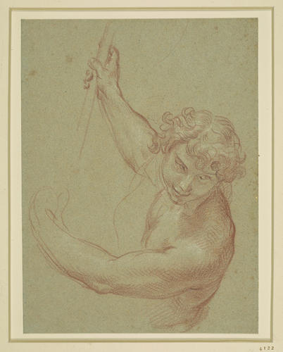 A study for St Charles Borromeo received into Glory A study for St Charles Borromeo received into Glory