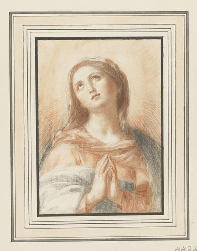 The Madonna in prayer The Madonna in prayer