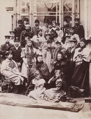 Queen Victoria and descendants, Coburg, 21 April 1894
