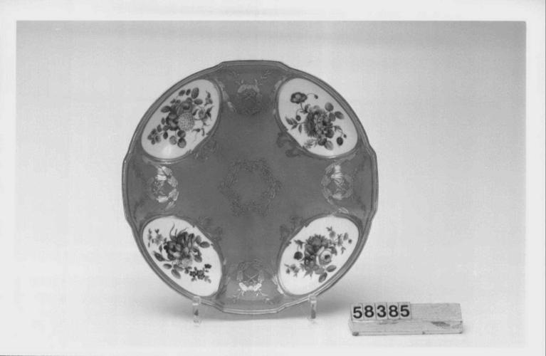 Compotier rond (Pair of fruit dishes)