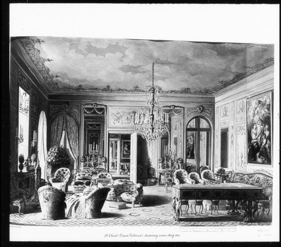 Queen Victoria's drawing room at Saint-Cloud