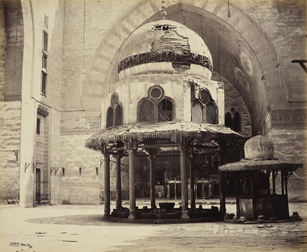 Interior of the Mosque of Sultan Hassan [Cairo]