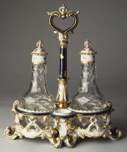 Master: Pair of cruet stands with glass containers (from the Mecklenburg Service)
Item: The Mecklenburg Service