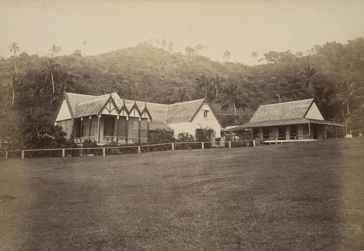 The Cruise of HMS Bacchante 1879-82: Government House, Nasova, Fiji