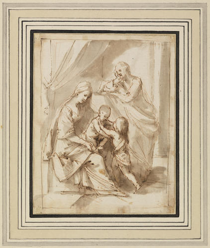 The Holy Family with St John The Holy Family with St John