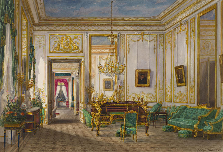 Queen Victoria's sitting room at Saint-Cloud Queen Victoria's sitting room at Saint-Cloud