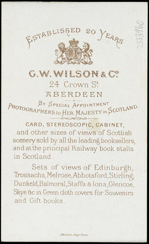 George Washington Wilson (1823-93) - Abergeldie Castle, from the River Dee