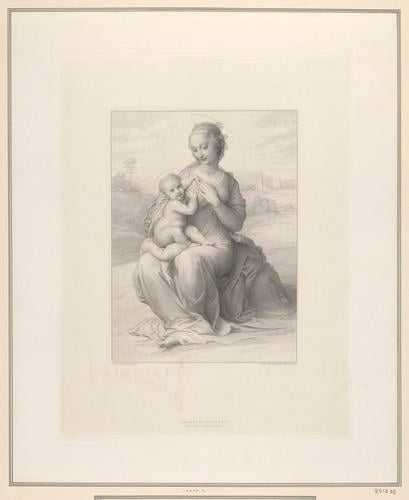 The Virgin and Child in a landscape ['La Madone Sergardi']