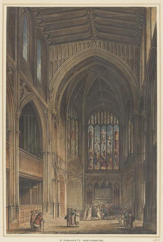 Interior of St Margaret's, Westminster