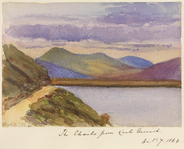 Master: SKETCHES FROM NATURE V. R. 1862 TO 1866
Item: The Choils from Loch Muick