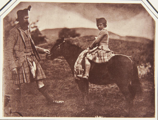 'Prince Alfred and MacDonald'; Prince Alfred, later Duke of Saxe-Coburg and Gotha (1844-1900) and John MacDonald (d. 1860) 'Prince Alfred and MacDonald'; Prince Alfred, later Duke of Saxe-Coburg and Gotha (1844-1900) and John MacDonald (d. 1860)