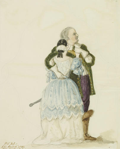 Master: H. R. H. THE PRINCESS VICTORIA SOUVENIRS DE L'OPERA VOL. II
Item: Madame Grisi and Signor Lablache in I Puritani Master: H. R. H. THE PRINCESS VICTORIA SOUVENIRS DE L'OPERA VOL. II
Item: Madame Grisi and Signor Lablache in I Puritani